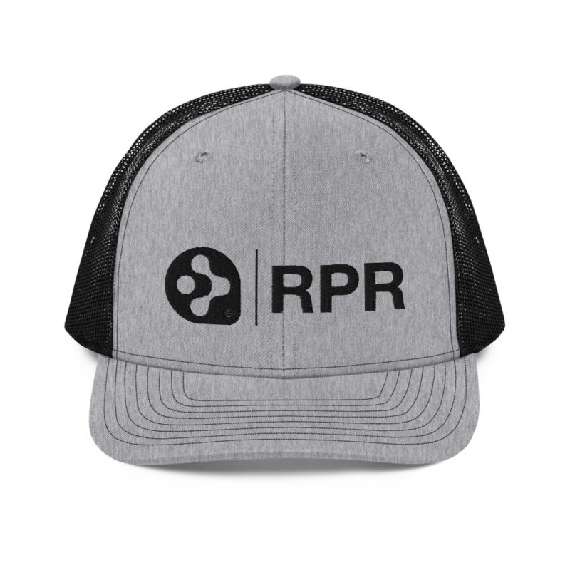 Gray/Black Trucker Cap
