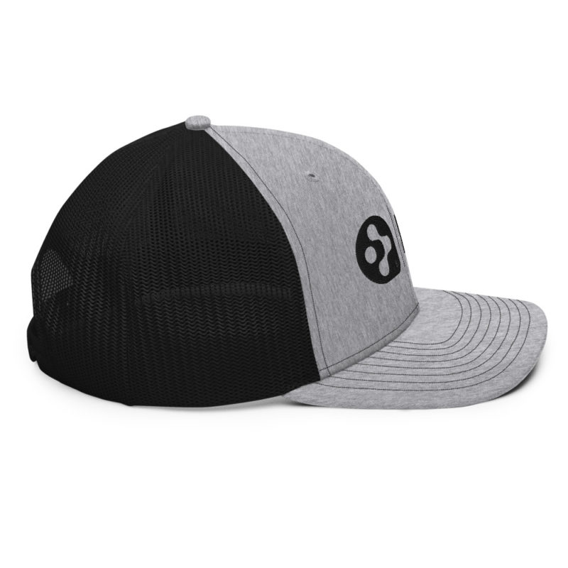 Gray/Black Trucker Cap - Image 4